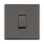 Eurolite Concealed 3mm 1 Gang Intermediate Switch - Black Nickel Eurolite Concealed 3mm 1 Gang Intermediate Switch - Black Nickel (ECBNINTB)