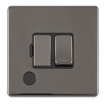 Eurolite Concealed 3mm 13Amp Switched Fuse Spur With Neon - Black Nickel Eurolite Concealed 3mm 13Amp Switched Fuse Spur With Neon - Black Nickel (ECBNSWFFOB)
