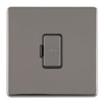Eurolite Concealed 3mm 13Amp Unswitched Fuse Spur - Black Nickel Eurolite Concealed 3mm 13Amp Unswitched Fuse Spur - Black Nickel (ECBNUSWFB)