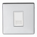 Eurolite Concealed 3mm Telephone Slave - Polished Chrome Eurolite Concealed 3mm Telephone Slave - Polished Chrome (ECPC1SLW)