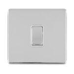 Eurolite Concealed 3mm 1 Gang 10Amp 2Way Switch - Polished Chrome Eurolite Concealed 3mm 1 Gang 10Amp 2Way Switch - Polished Chrome (ECPC1SWW)