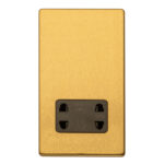 Eurolite Concealed 3mm 2 Gang Shaver Socket - Satin Brass Eurolite Concealed 3mm 2 Gang Shaver Socket - Satin Brass (ECSBSHSB)