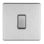 Eurolite Concealed 3mm 2 Gang 20Amp Dp Switch - Stainless Steel Eurolite Concealed 3mm 2 Gang 20Amp Dp Switch - Stainless Steel (ECSS20ADPSWG)