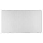 Eurolite Concealed 3mm Double Blank - Stainless Steel Eurolite Concealed 3mm Double Blank - Stainless Steel (ECSS2B)