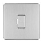 Eurolite Concealed 3mm 13Amp Unswitched Fuse Spur - Stainless Steel Eurolite Concealed 3mm 13Amp Unswitched Fuse Spur - Stainless Steel (ECSSUSWFW)