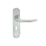 Lilla Lever on Lock Backplate (EL31SC)