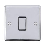 Eurolite Enhance Decorative 1 Gang Switch - Polished Chrome Eurolite Enhance Decorative 1 Gang Switch - Polished Chrome (EN1SWPCB)