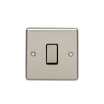 Eurolite Enhance Decorative 1 Gang Switch - Satin Stainless Eurolite Enhance Decorative 1 Gang Switch - Satin Stainless (EN1SWSSB)