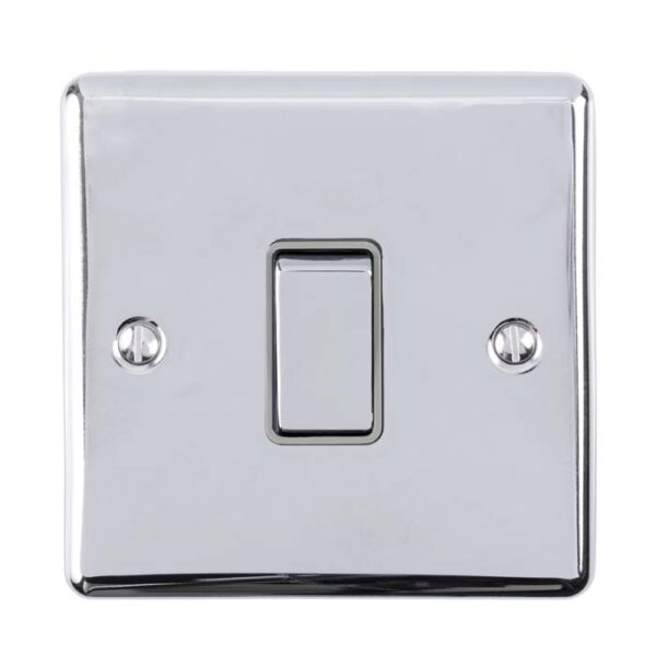Eurolite Enhance Decorative 1 Gang Switch - Polished Chrome Eurolite Enhance Decorative 1 Gang Switch - Polished Chrome (EN1SWPCG)