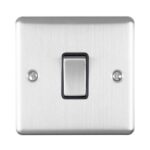 Eurolite Enhance Decorative 20Amp Switch - Satin Stainless Eurolite Enhance Decorative 20Amp Switch - Satin Stainless (EN20ASWSSB)