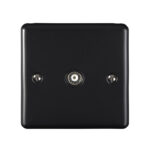 Eurolite Enhance Decorative Tv - Matt Black Eurolite Enhance Decorative Tv - Matt Black (EN1TVMBB)