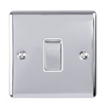 Eurolite Enhance Decorative 20Amp Switch - Polished Chrome Eurolite Enhance Decorative 20Amp Switch - Polished Chrome (EN20ASWPCW)
