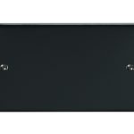 Eurolite Enhance Decorative Double Blank Plate - Matt Black Eurolite Enhance Decorative Double Blank Plate - Matt Black (EN2BMBB)