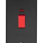 Eurolite Enhance Decorative 45Amp Switch With Neon Indicator - Matt Black Eurolite Enhance Decorative 45Amp Switch With Neon Indicator - Matt Black (EN45ASWNMBB)