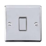 Eurolite Enhance Decorative Intermediate Switch - Polished Chrome Eurolite Enhance Decorative Intermediate Switch - Polished Chrome (ENINTPCG)