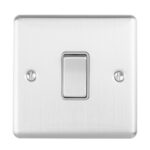Eurolite Enhance Decorative Intermediate Switch - Satin Stainless Eurolite Enhance Decorative Intermediate Switch - Satin Stainless (ENINTSSG)