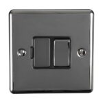 Eurolite Enhance Decorative Switched Fuse Spur - Black Nickel Eurolite Enhance Decorative Switched Fuse Spur - Black Nickel (ENSWFBNB)