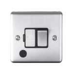 Eurolite Enhance Decorative Switched Fuse Spur With Flex Outlet - Satin Stainless Eurolite Enhance Decorative Switched Fuse Spur With Flex Outlet - Satin Stainless (ENSWFFOSSB)