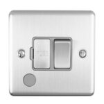 Eurolite Enhance Decorative Switched Fuse Spur With Flex Outlet - Satin Stainless Eurolite Enhance Decorative Switched Fuse Spur With Flex Outlet - Satin Stainless (ENSWFFOSSG)