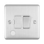 Eurolite Enhance Decorative Switched Fuse Spur With Flex Outlet - Satin Stainless Eurolite Enhance Decorative Switched Fuse Spur With Flex Outlet - Satin Stainless (ENSWFFOSSW)