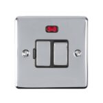 Eurolite Enhance Decorative Switched Fuse Spur With Neon Indicator - Polished Chrome Eurolite Enhance Decorative Switched Fuse Spur With Neon Indicator - Polished Chrome (ENSWFNPCB)
