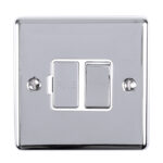 Eurolite Enhance Decorative Switched Fuse Spur - Polished Chrome Eurolite Enhance Decorative Switched Fuse Spur - Polished Chrome (ENSWFPCW)