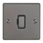 Eurolite Enhance Decorative Unswitched Fuse Spur - Black Nickel Eurolite Enhance Decorative Unswitched Fuse Spur - Black Nickel (ENUSWFBNB)