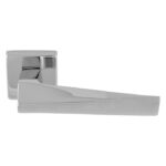 Bordo Lever On Concealed Fix Push-On Square Rose (EUL140CP)