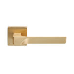 Flash Lever on Square Rose Satin Brass (FH5SB)
