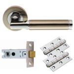 Belas Lever on Rose Latch Pack (GK006SNCP/INTB)