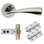 Sintra Lever on Rose Latch Pack (GK007CP/INTB)