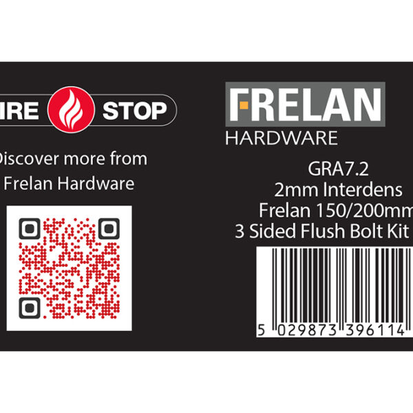 Kit for 150 & 200mm Flushbolts 2mm 60 Minute