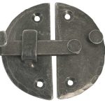 Jedo Cabinet Latch 72mm dia Pewter