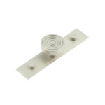 Frelan Murray Cupboard Knobs 40mm Stepped Backplate Satin Nickel