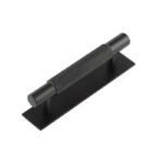 Frelan Hoxton Taplow Cabinet Handles 96mm Ctrs Plain Backplate Matt Black