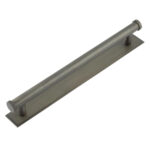 Frelan Hoxton Thaxted Cabinet Handles 224mm Ctrs Stepped Backplate Dark Bronze