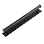 Frelan Hoxton Thaxted Cabinet Handles 224mm Ctrs Stepped Backplate Matt Black