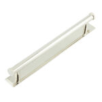 Frelan Hoxton Thaxted Cabinet Handles 224mm Ctrs Stepped Backplate Polished Nickel