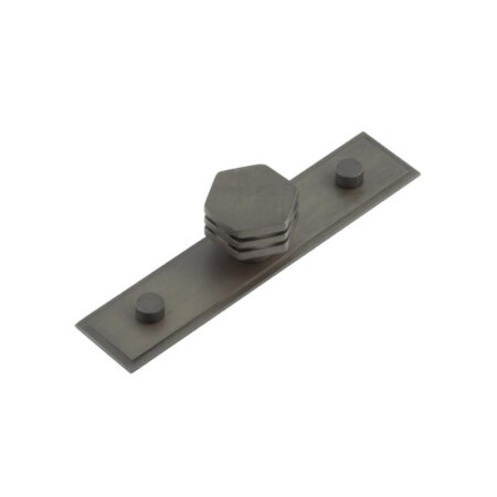 Frelan Nile Cupboard Knobs 30mm Stepped Dark Bronze
