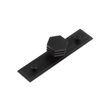 Frelan Nile Cupboard Knobs 30mm Stepped Matt Black