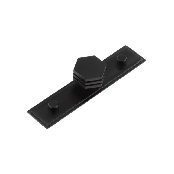 Frelan Nile Cupboard Knobs 30mm Stepped Matt Black