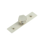 Frelan Nile Cupboard Knobs 30mm Plain Satin Nickel