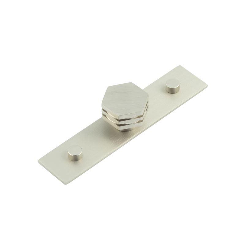 hox-330sn-5090sn.jpg Frelan Nile Cupboard Knobs 30mm Plain Satin Nickel - Image 1