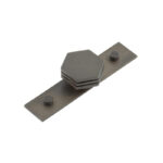 Frelan Nile Cupboard Knobs 40mm Plain Dark Bronze