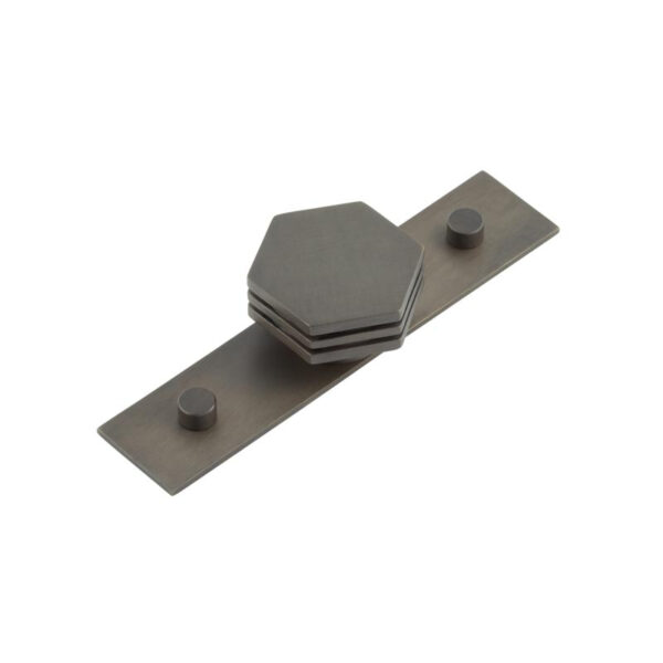 Frelan Nile Cupboard Knobs 40mm Plain Dark Bronze