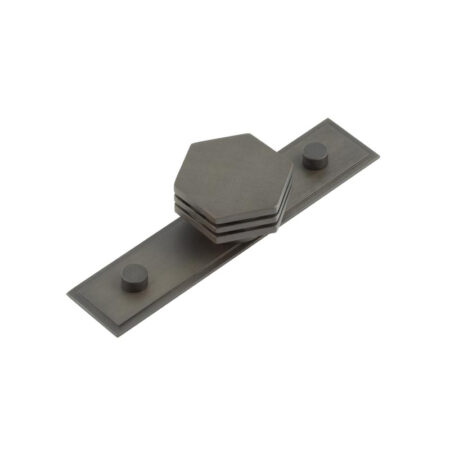Frelan Nile Cupboard Knobs 40mm Stepped Dark Bronze