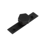 Frelan Nile Cupboard Knobs 40mm Stepped Matt Black