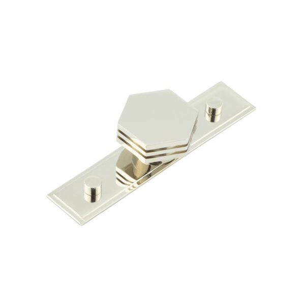 Frelan Nile Cupboard Knobs 40mm Stepped Polished Nickel