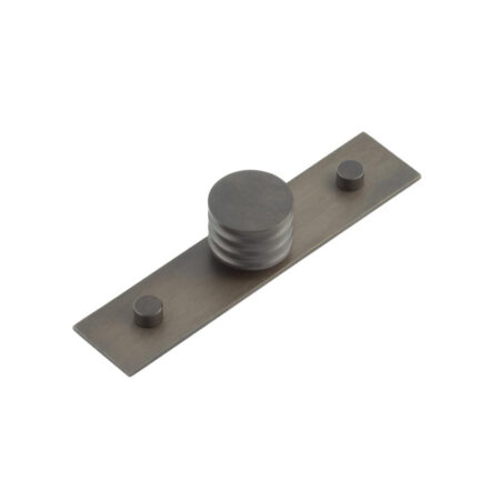 Frelan Sturt Cupboard Knobs 30mm Plain Dark Bronze