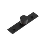 Frelan Sturt Cupboard Knobs 30mm Plain Matt Black